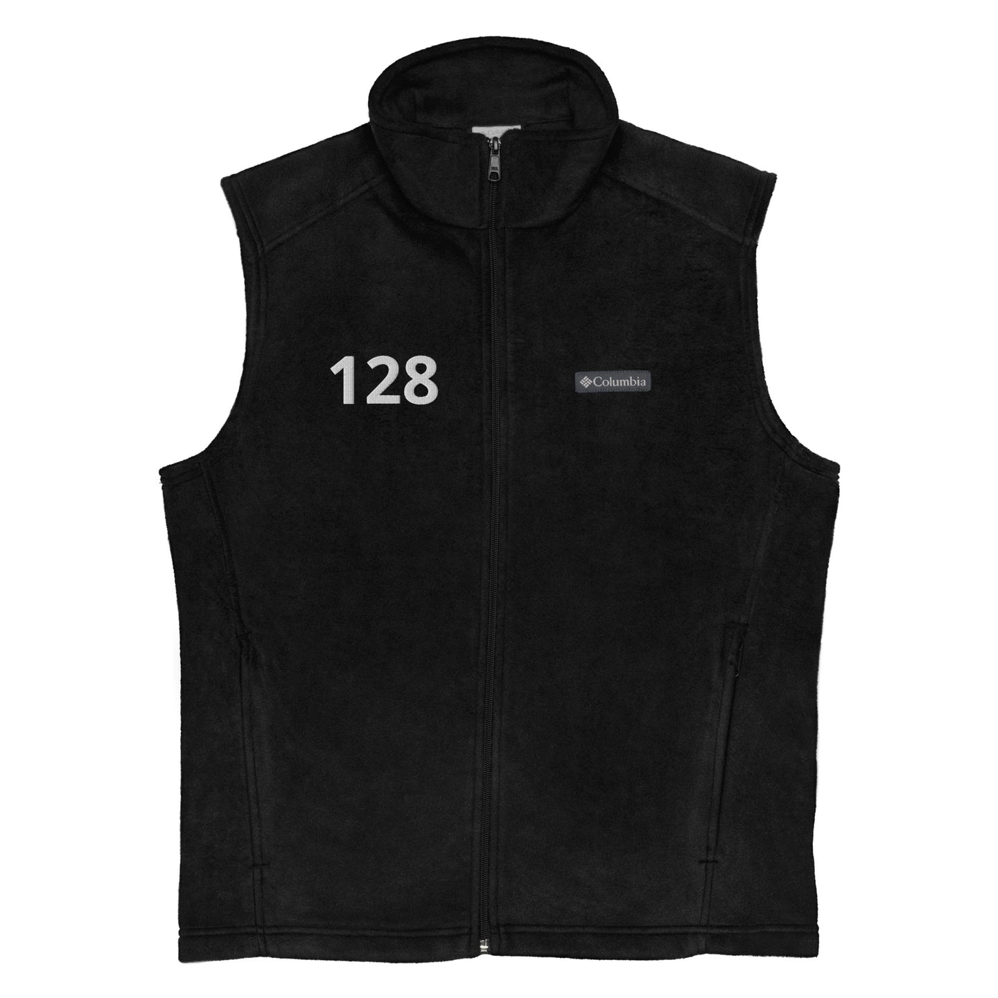 Men’s Columbia Fleece Vest w/ Custom Number