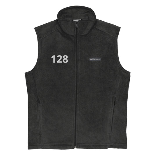 Men’s Columbia Fleece Vest w/ Custom Number