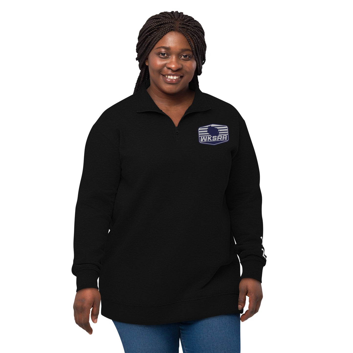 Unisex Fleece 1/4 Zip w/ Custom Number