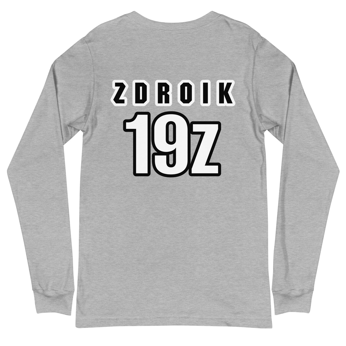 Unisex Adult Long Sleeve w/ Custom Name/Number